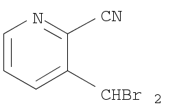 2 - Pyridinecarbonitrile, 3 - (dibroMoMethyl)